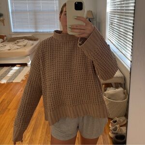 Women's Tan Sweater